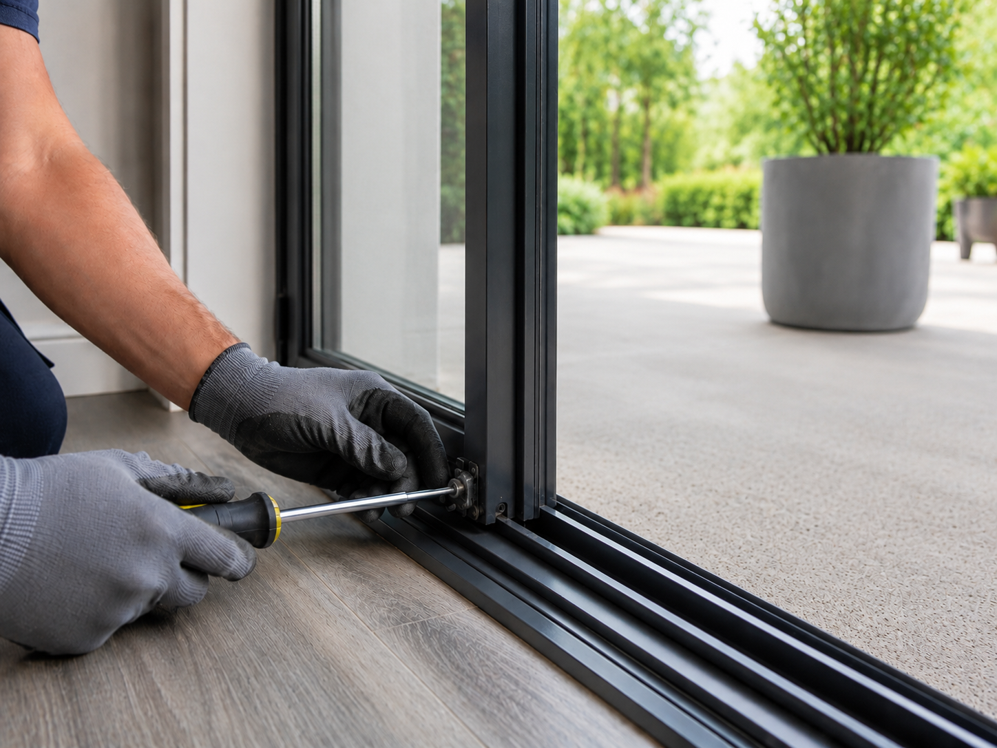 Sliding door repair service in Tampa