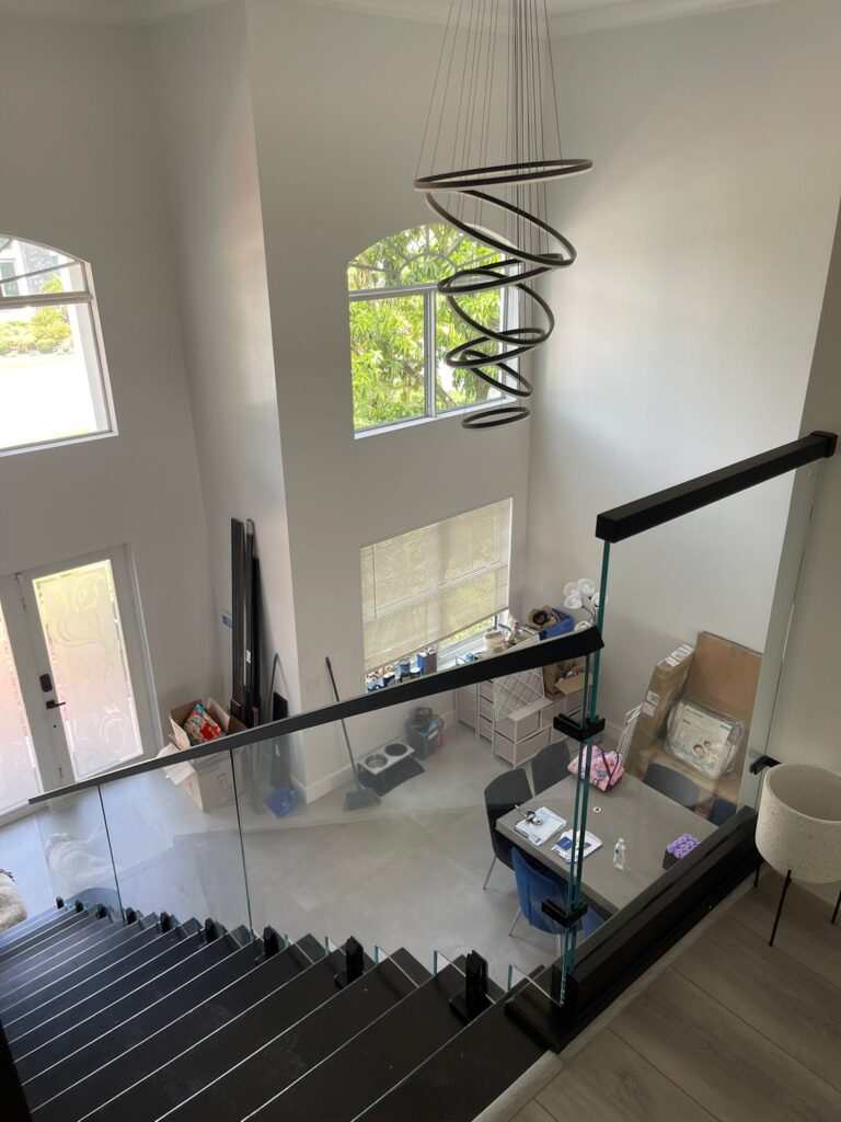 Glass Rail Installation