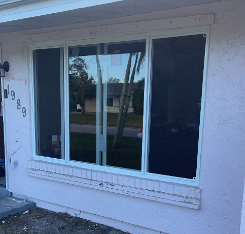 Window Installation with screens