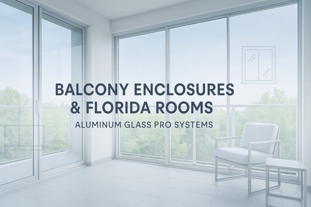 Balcony Enclosures & Florida Rooms