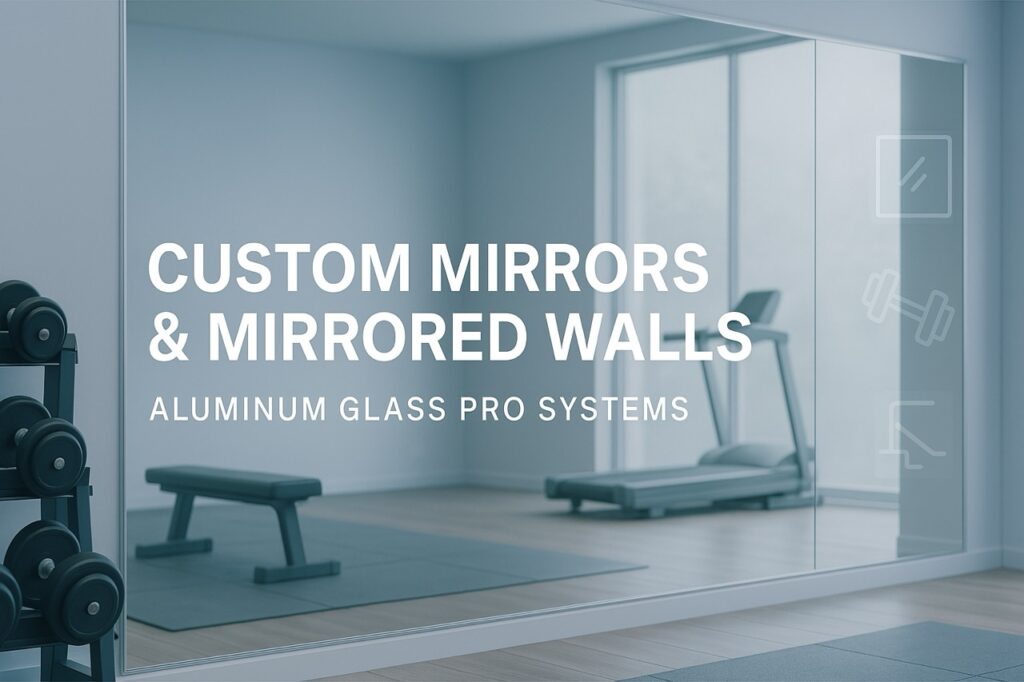 Custom Mirrors & Mirrored Walls