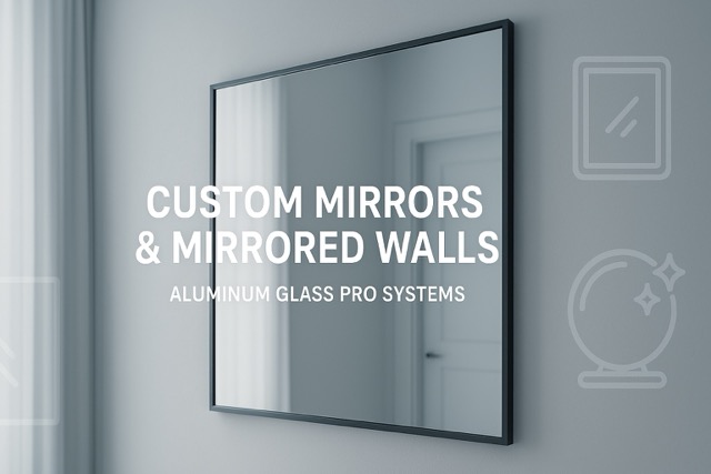 Custom Mirrors & Mirrored Walls-2