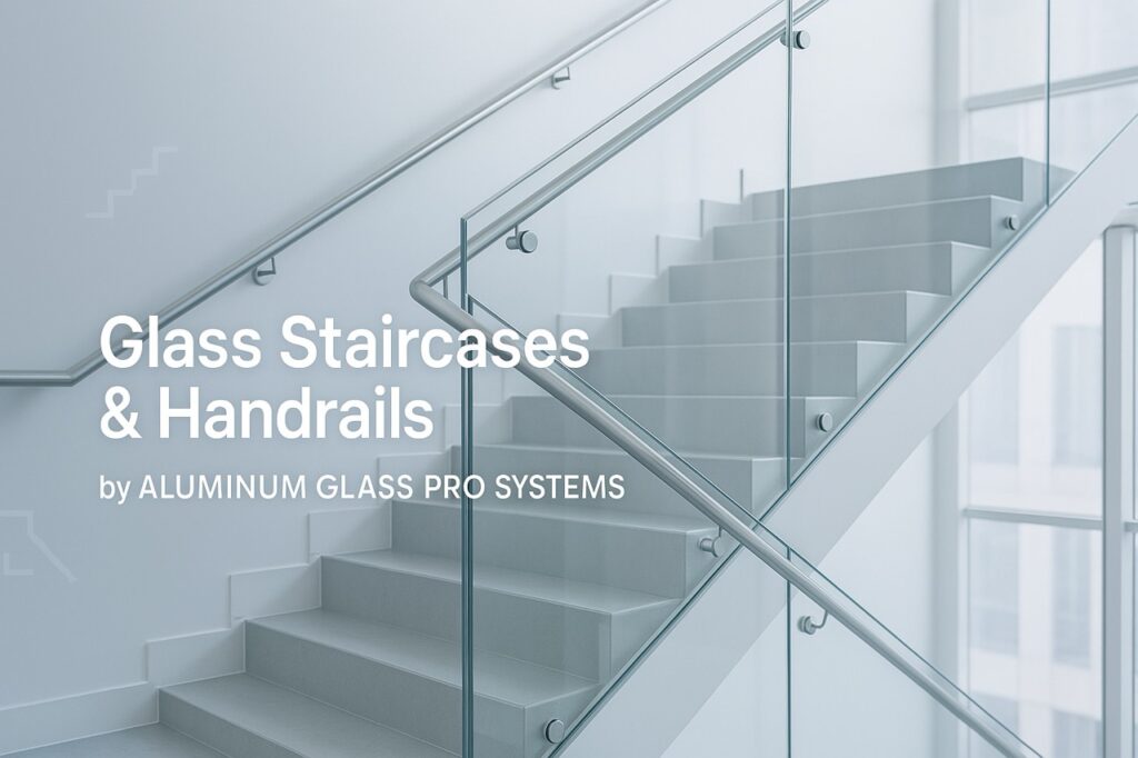 Glass Staircases & Handrails