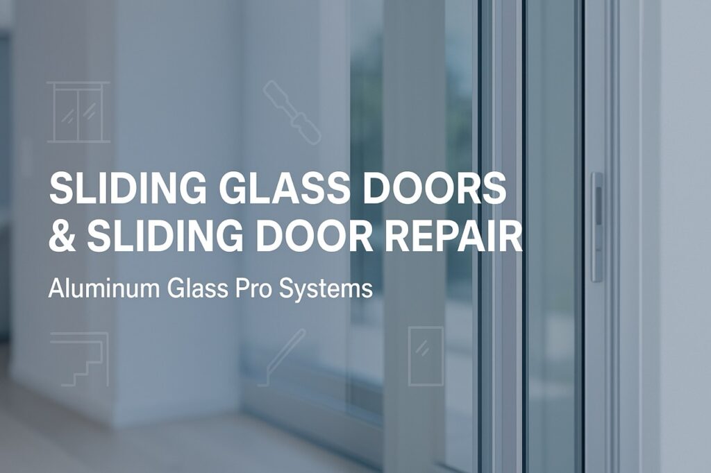 Sliding Glass Doors & Sliding Door Repair