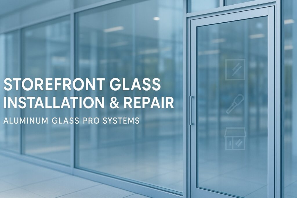 Storefront Glass Installation & Repair