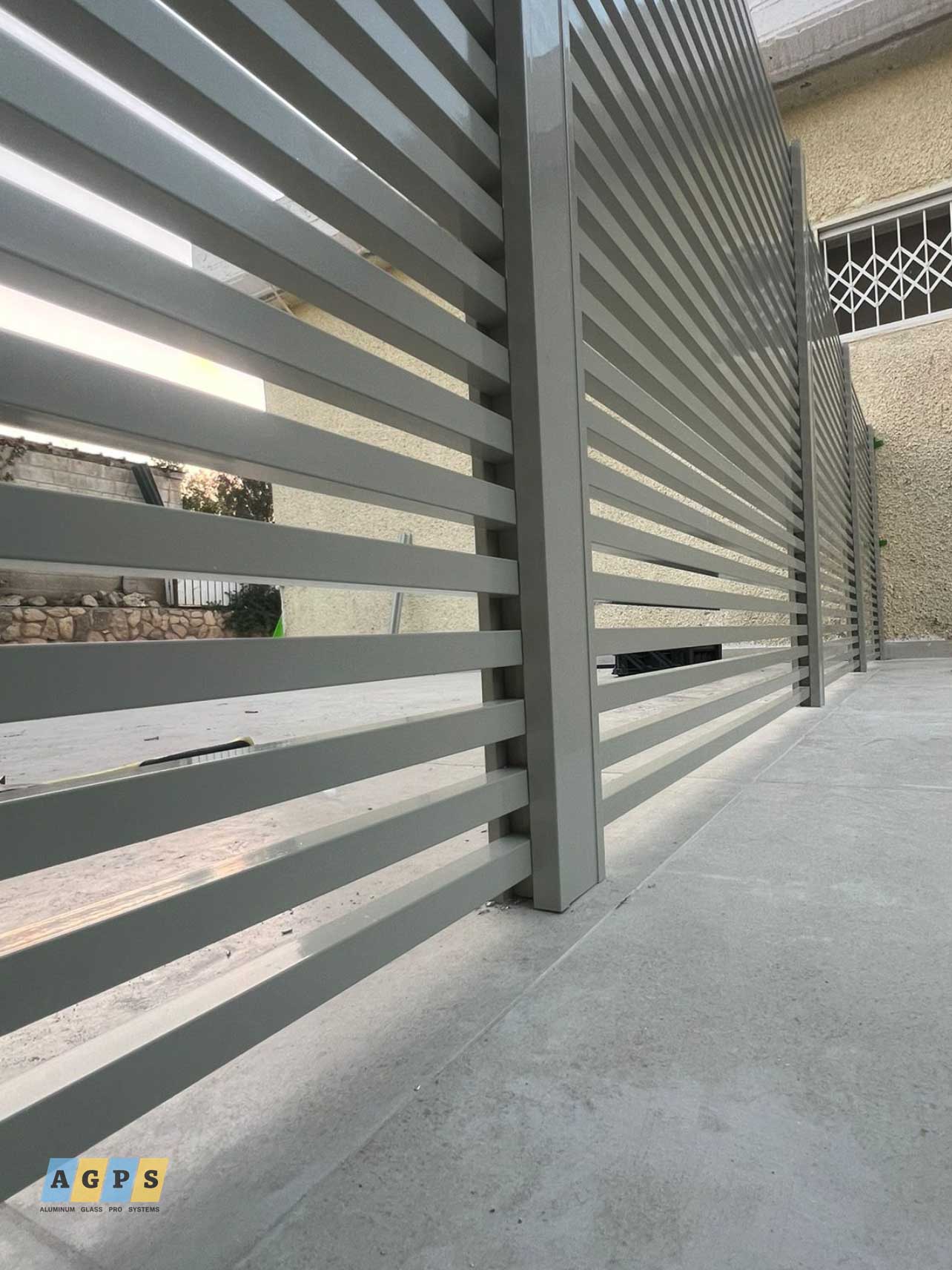 Aluminum Fence Installation