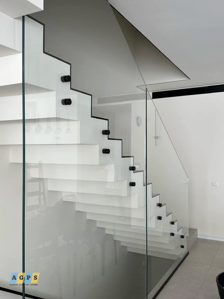 Glass Staircase Installation